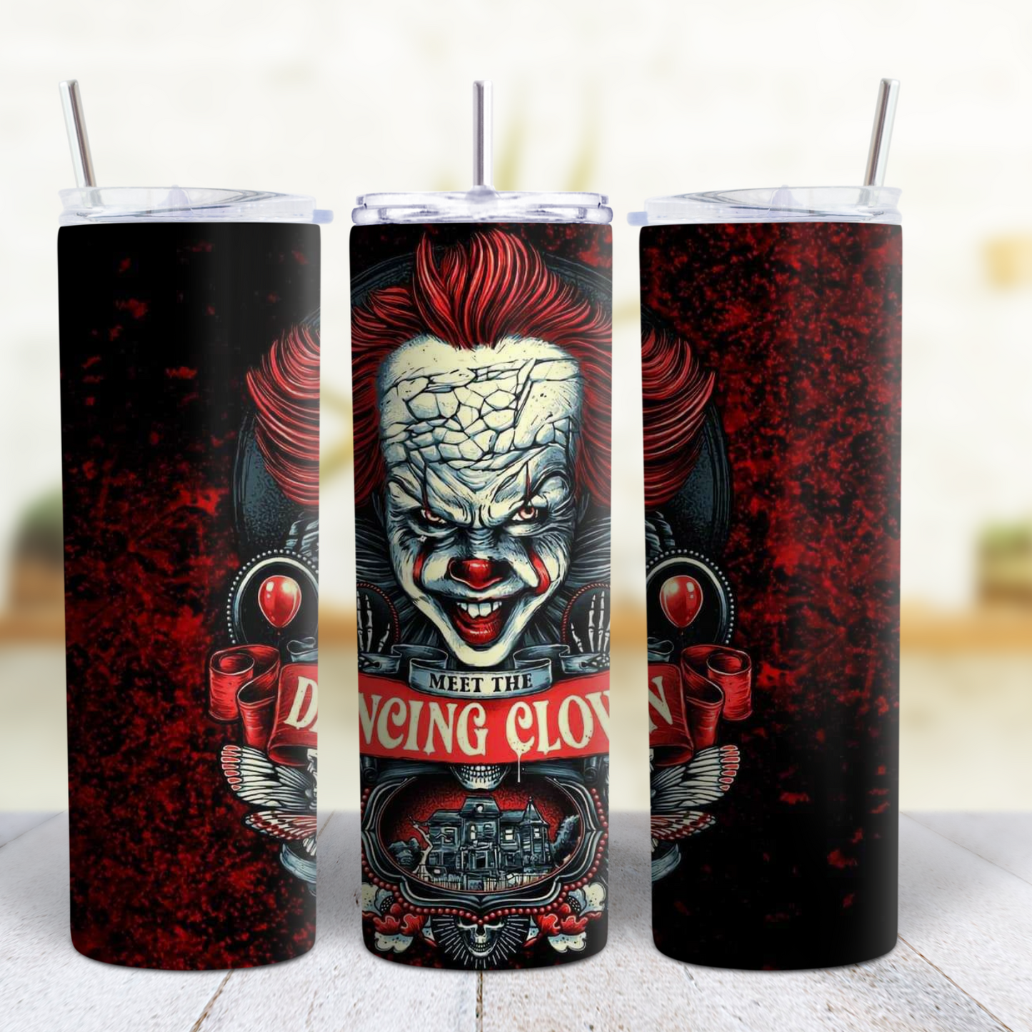 Horror Halloween 20 Oz Skinny Tumbler 23