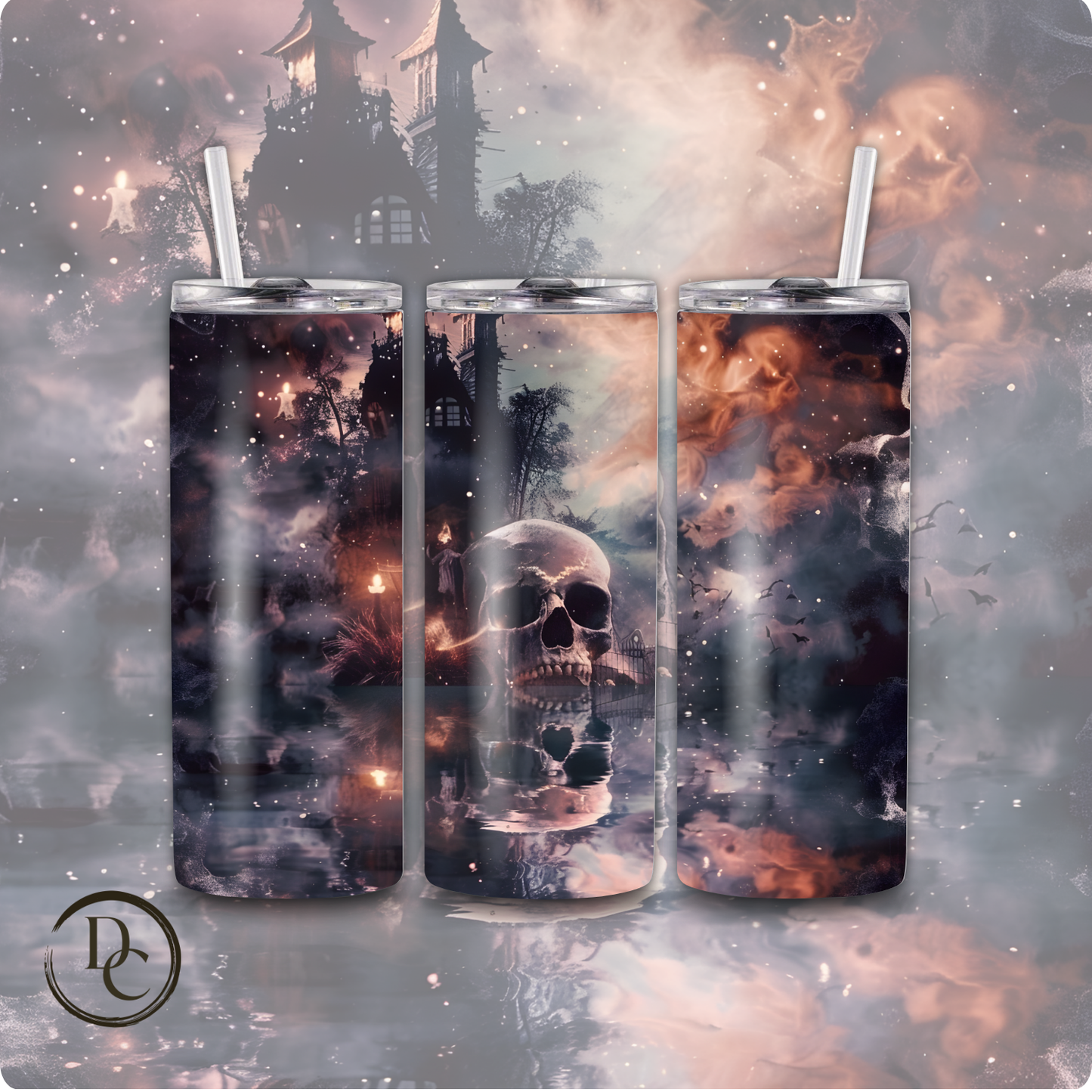 Horror Halloween 20 Oz Skinny Tumbler 23