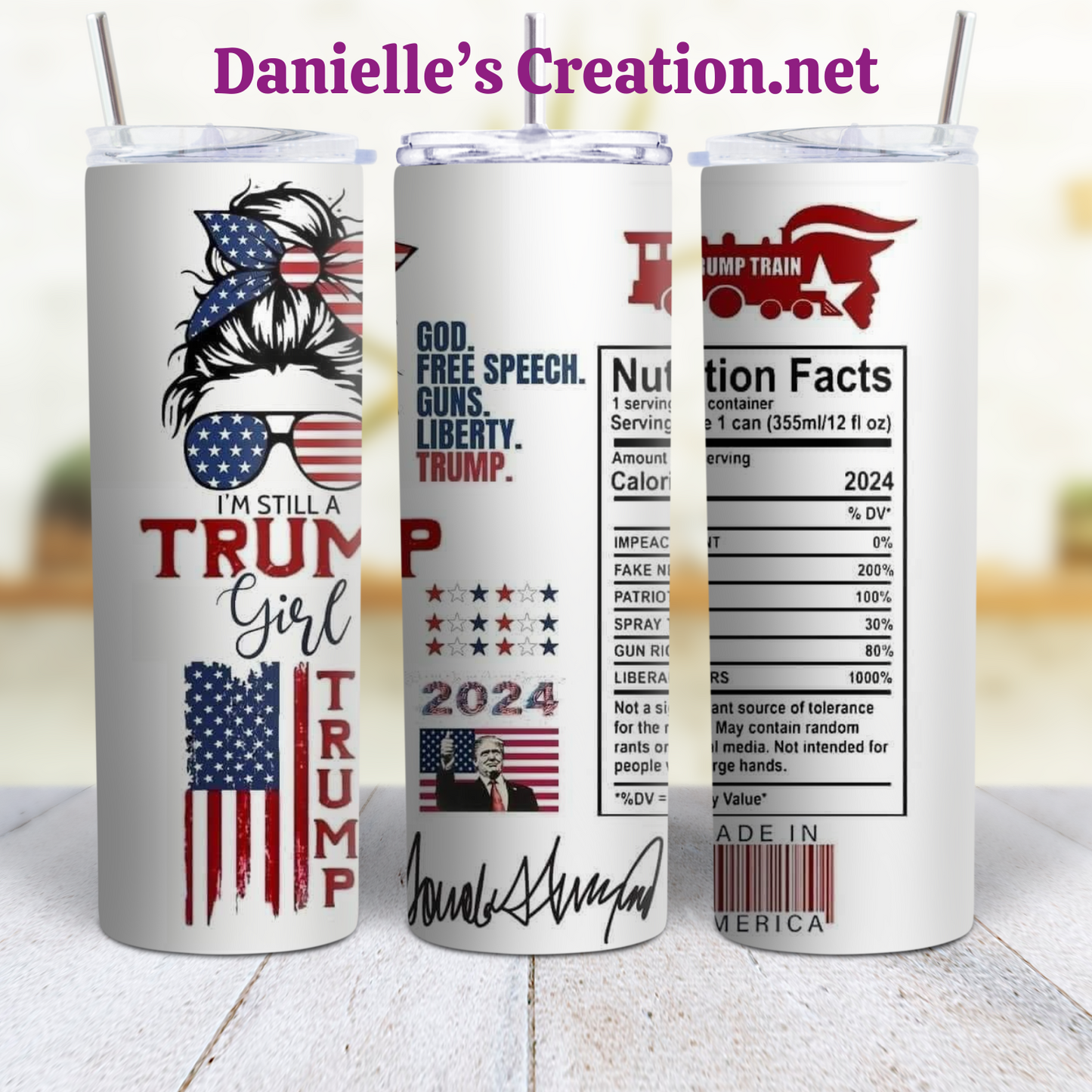 Trump 2024 Politics Election 20 Oz Tumblers 20