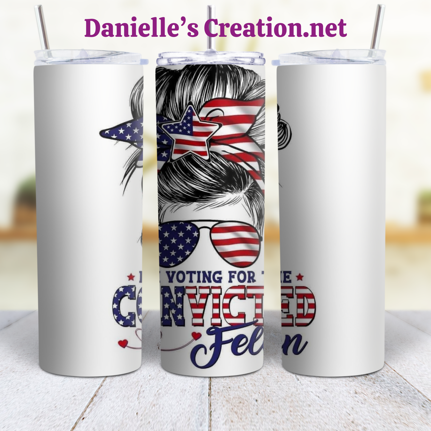 Trump 2024 Politics Election 20 Oz Tumblers 26