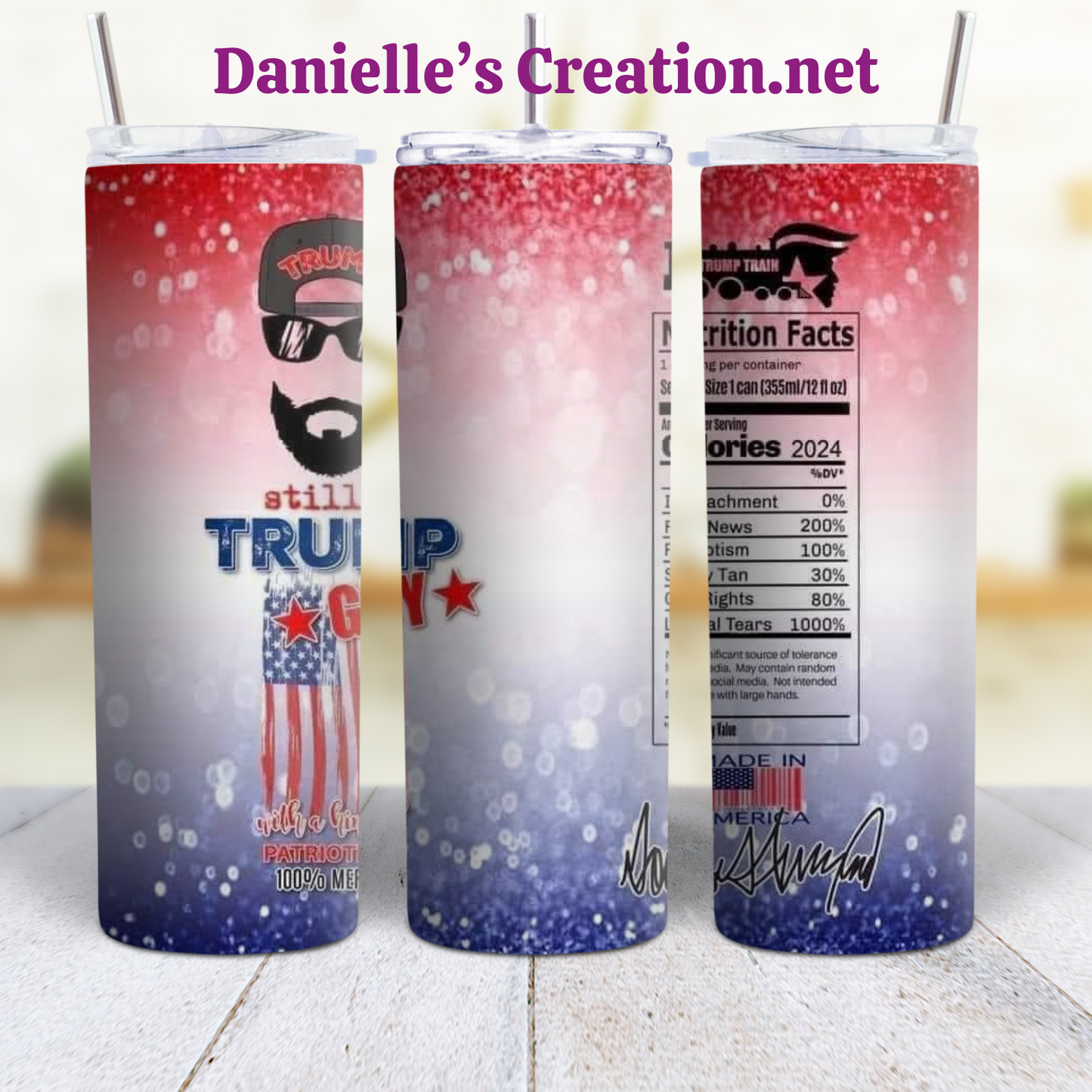 Trump 2024 Politics Election 20 Oz Tumblers 10