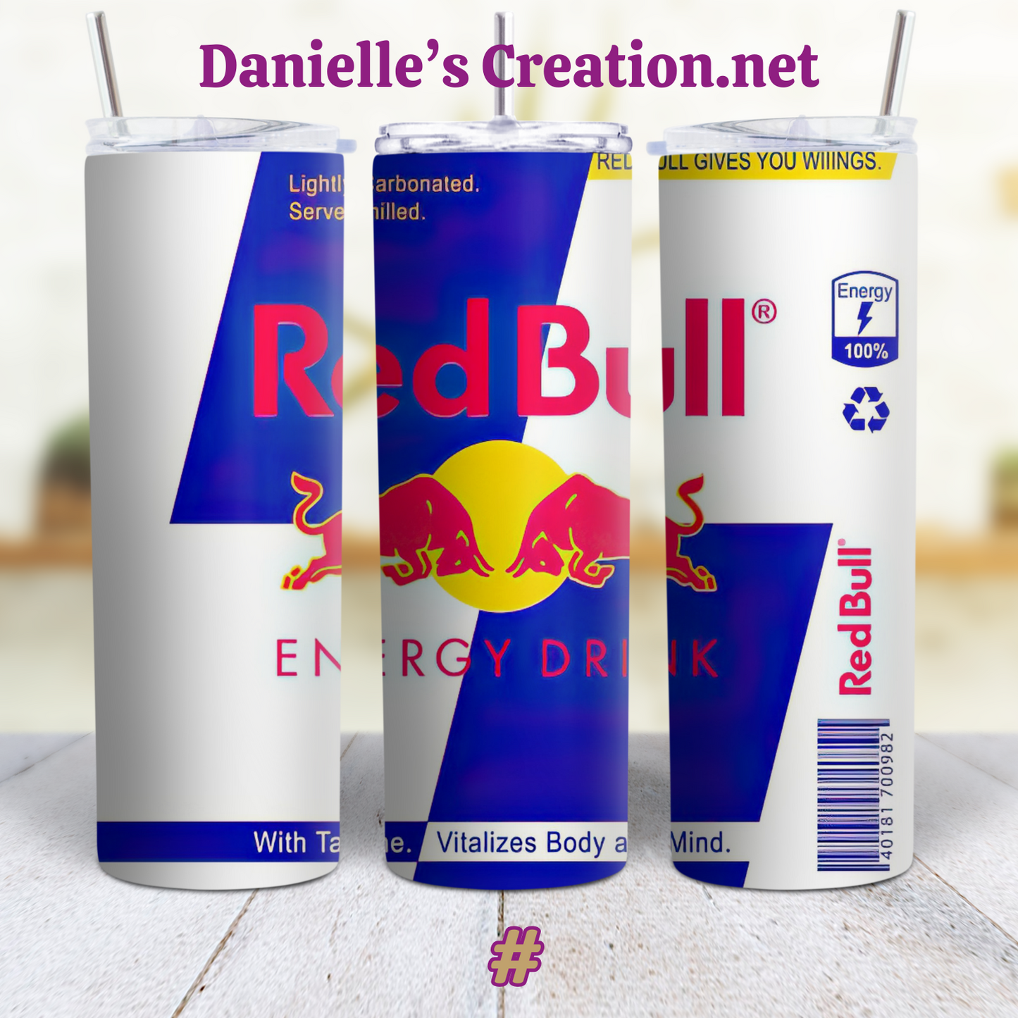 Red Bull Energy Drink 20 oz Tumblers