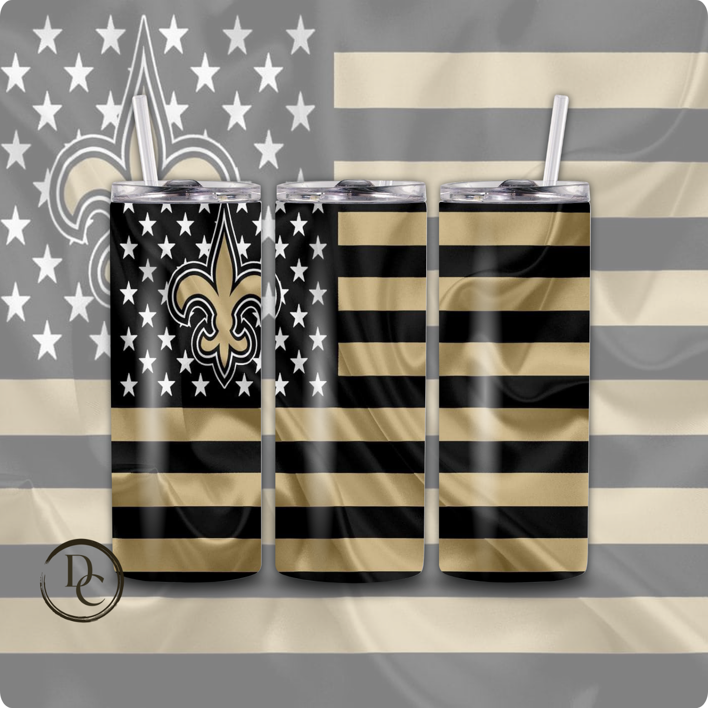 Saints Football 20 oz Tumblers # 10