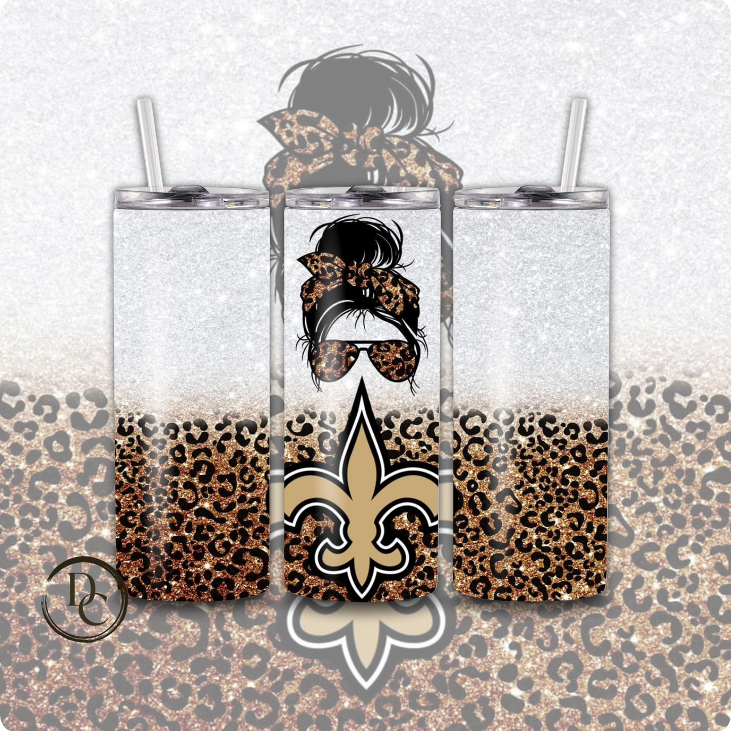 Saints Football 20 oz Tumblers # 10