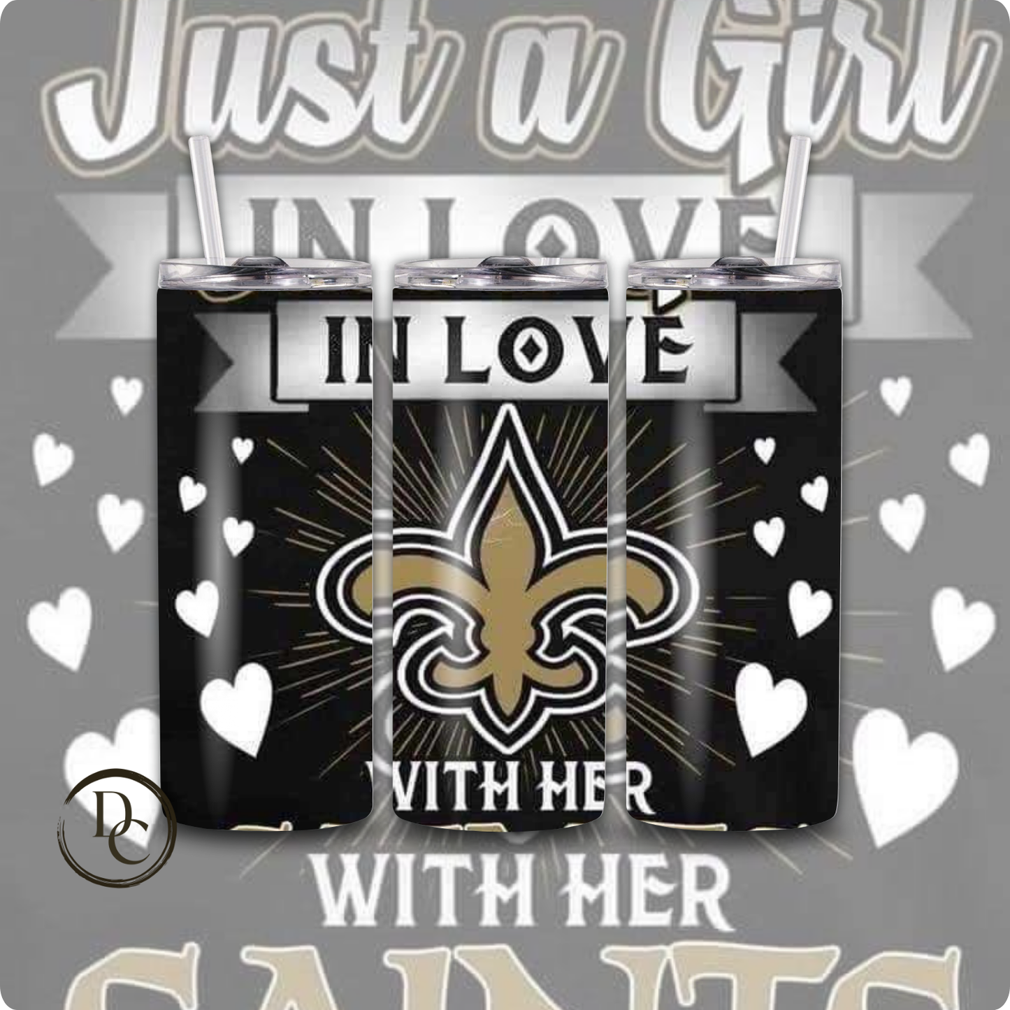 Saints Football 20 oz Tumblers # 19