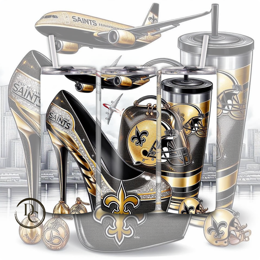 Saints Football 20 oz Tumblers # 30