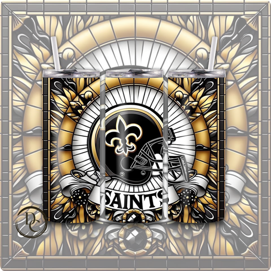 Saints Football 20 oz Tumblers # 31