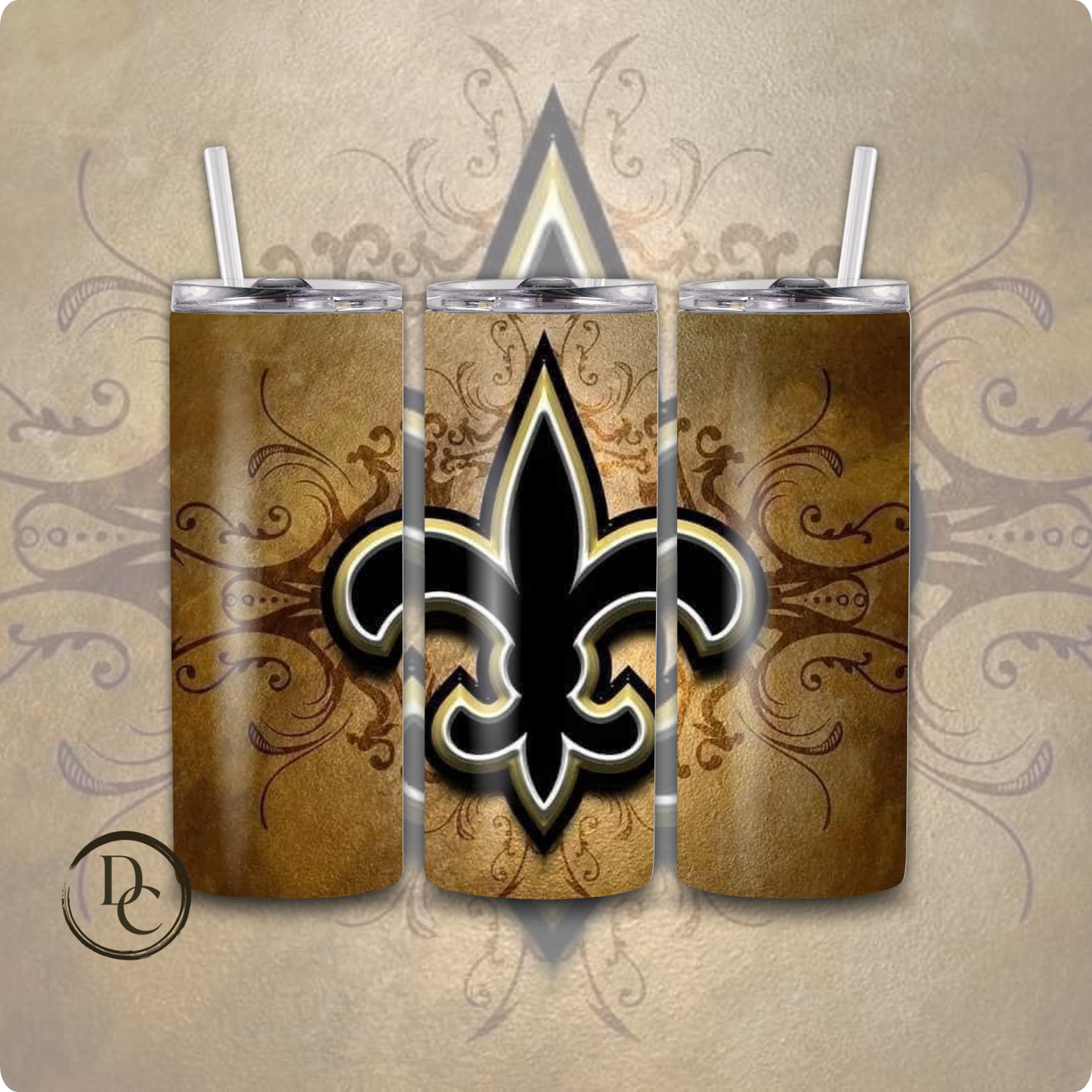 Saints Football 20 oz Tumblers # 37