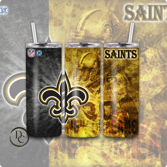 Saints Football 20 oz Tumblers # 37