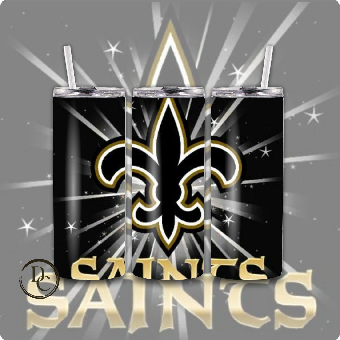 Saints Football 20 oz Tumblers # 37