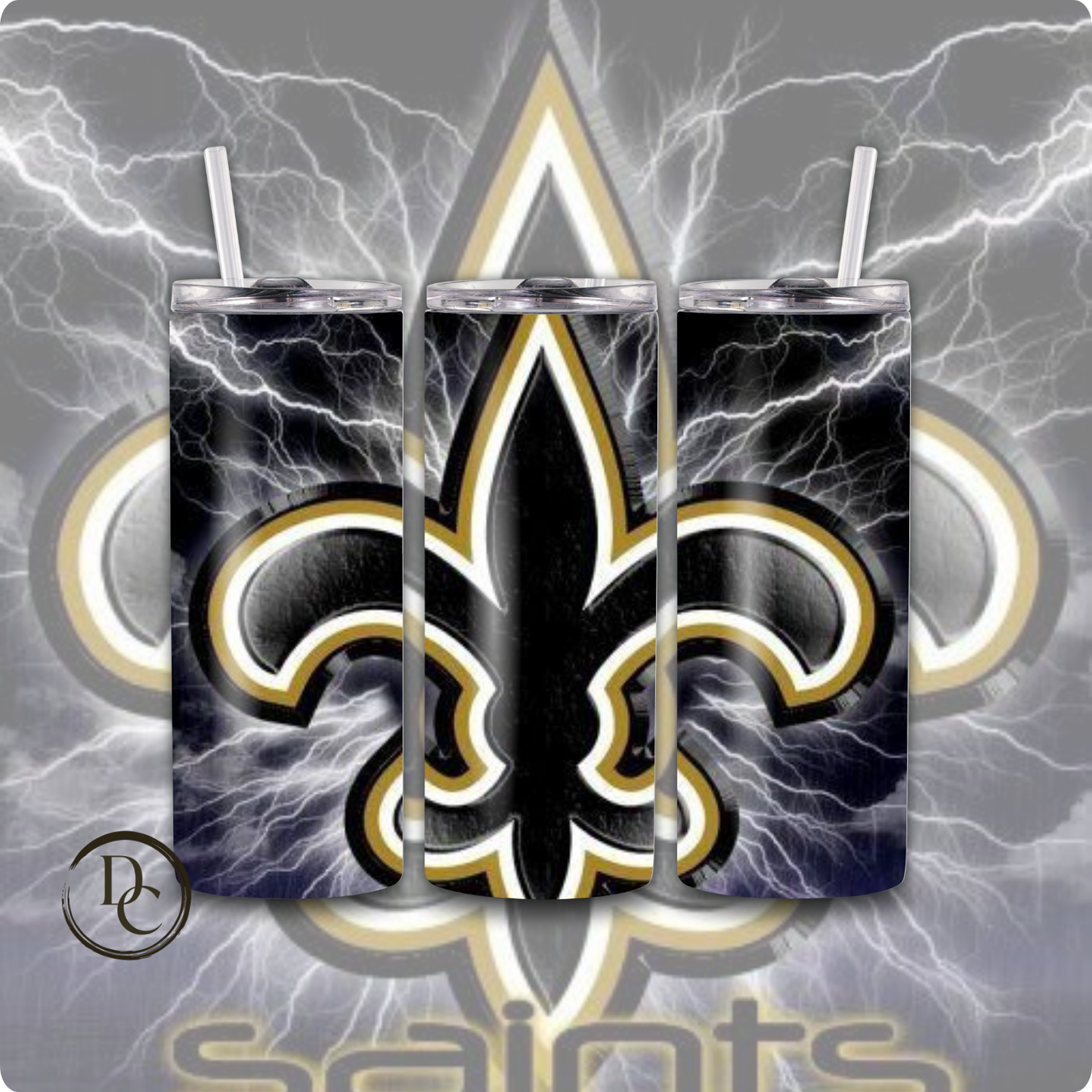 Saints Football 20 oz Tumblers # 37