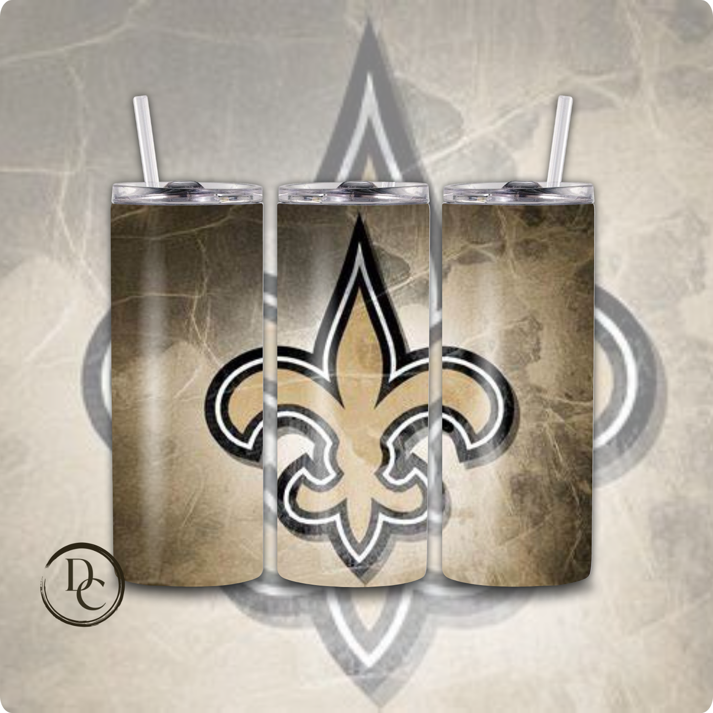 Saints Football 20 oz Tumblers # 37