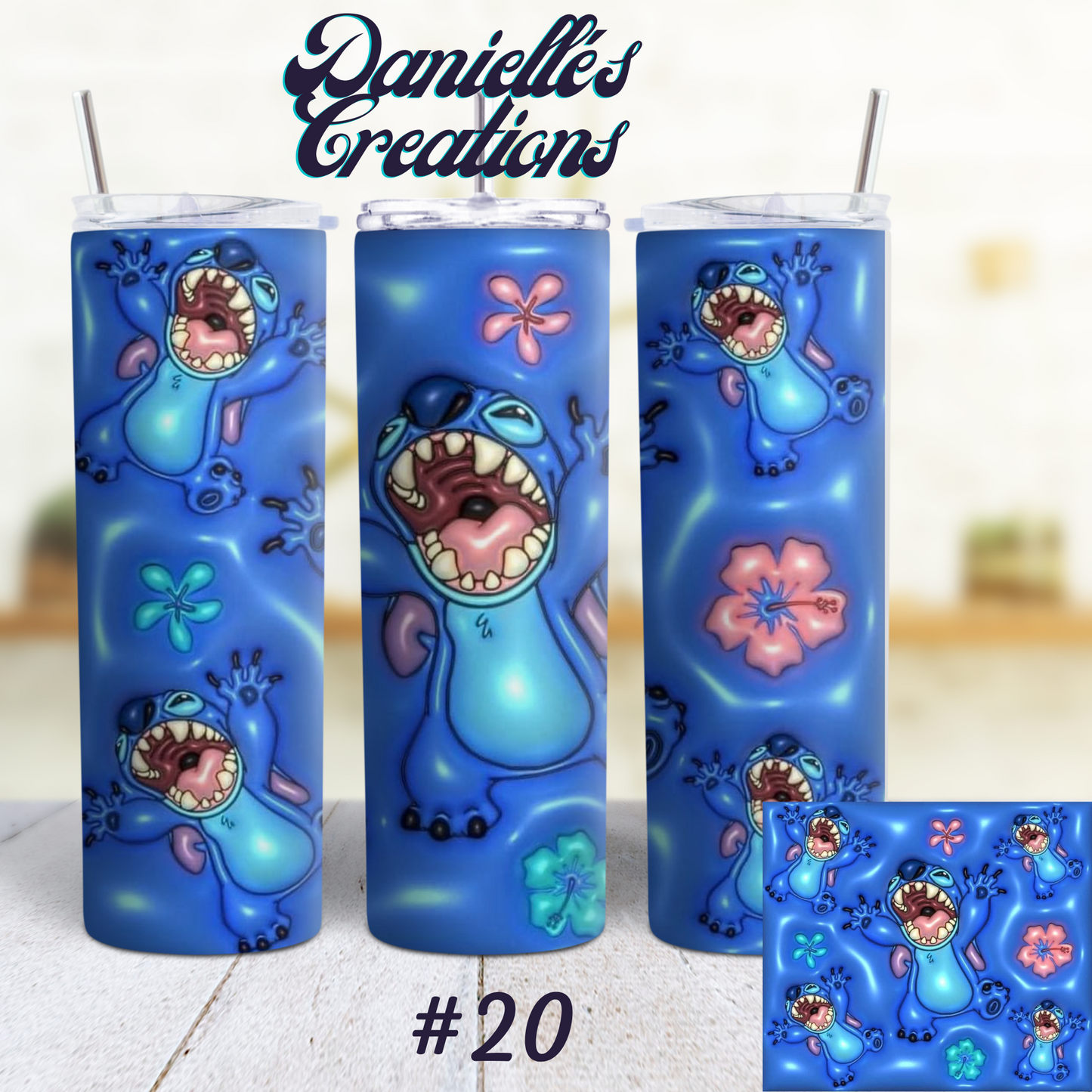 Stitch 20 oz Tumblers #17