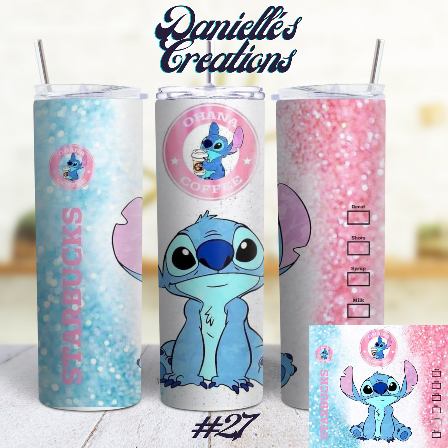 Stitch 20 oz Tumblers #26