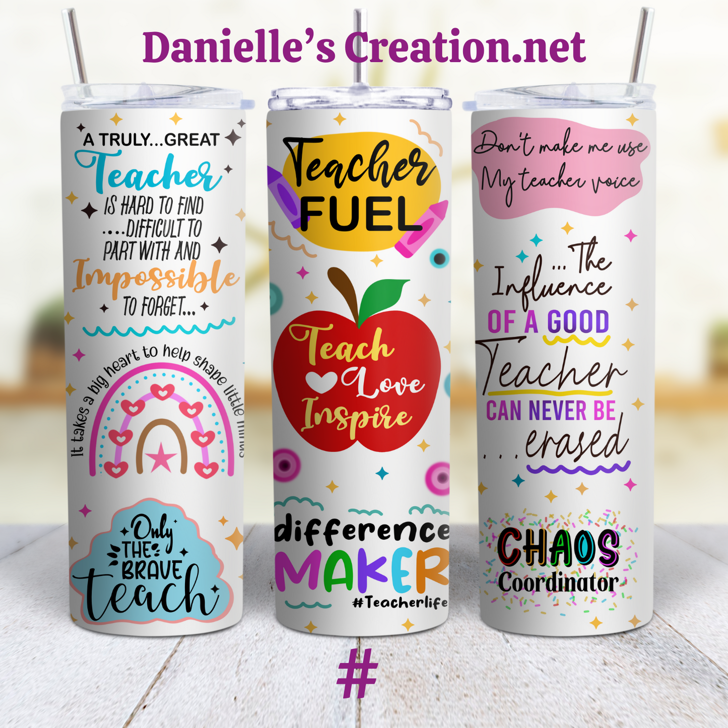 Teacher Life Teacher 20 oz Tumblers