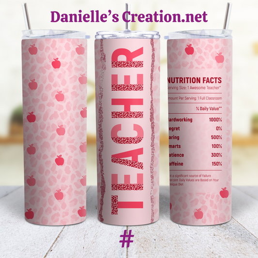 Teacher Life Teacher 20 oz Tumblers