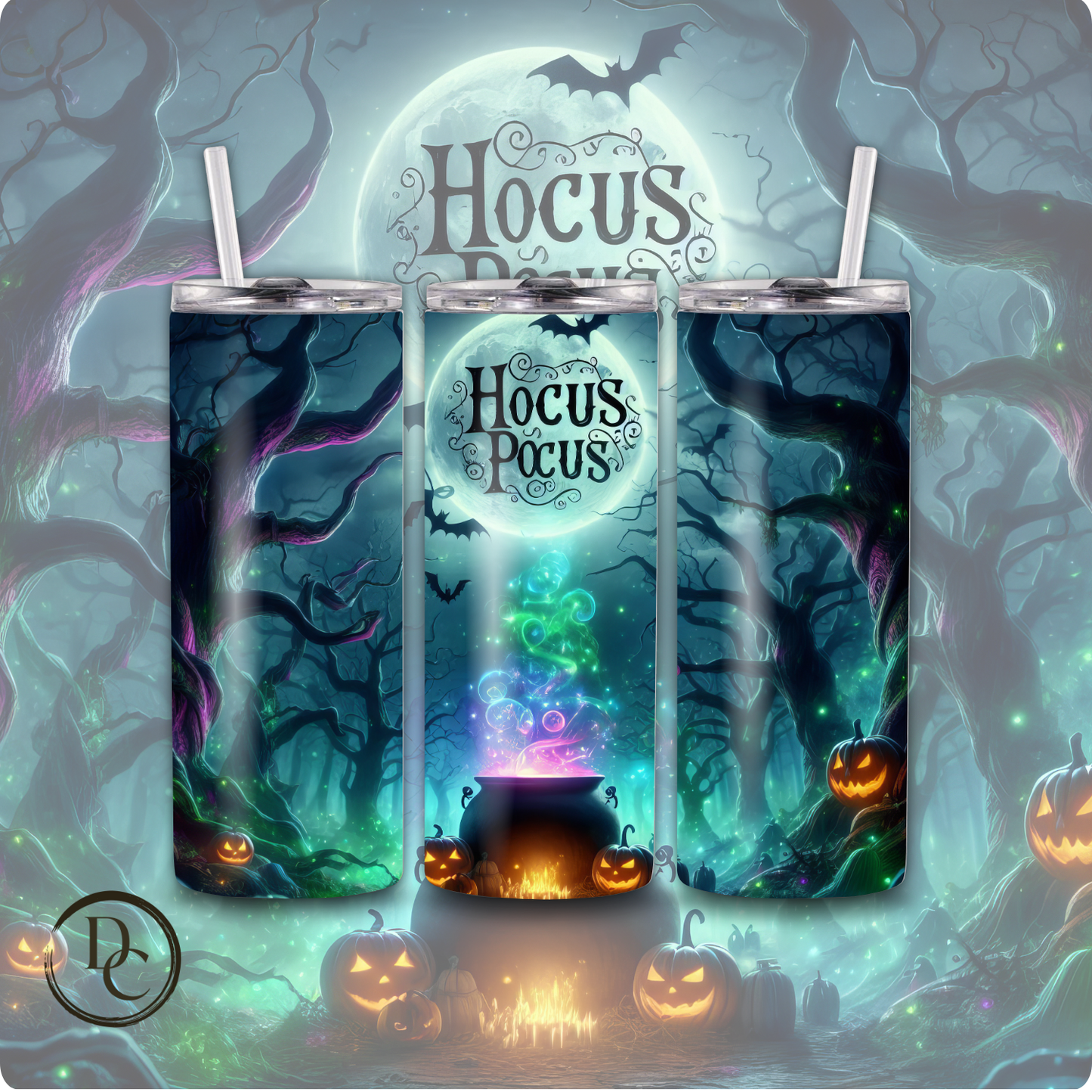 Hocus Pocus Halloween 20 oz Tumbler Style 32